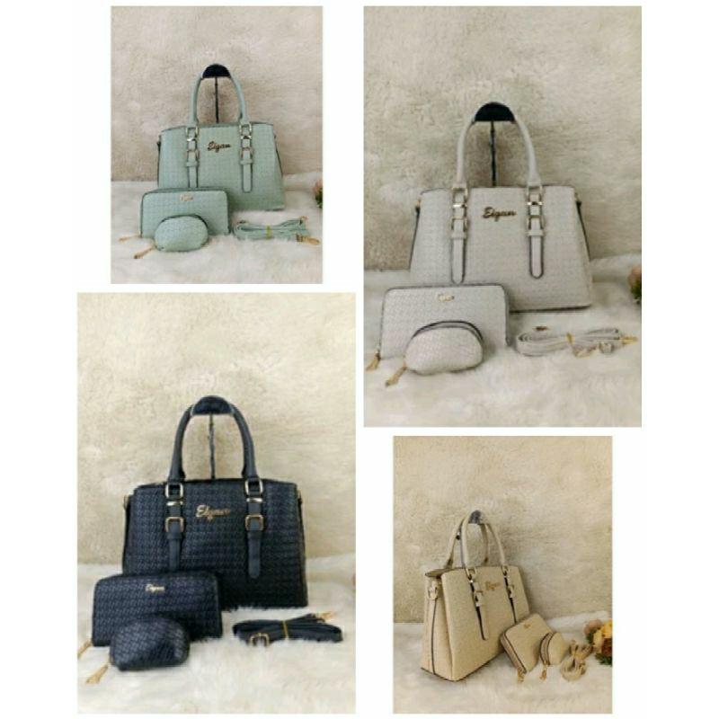 TAS ELGAN SET DOMPET PREMIUM