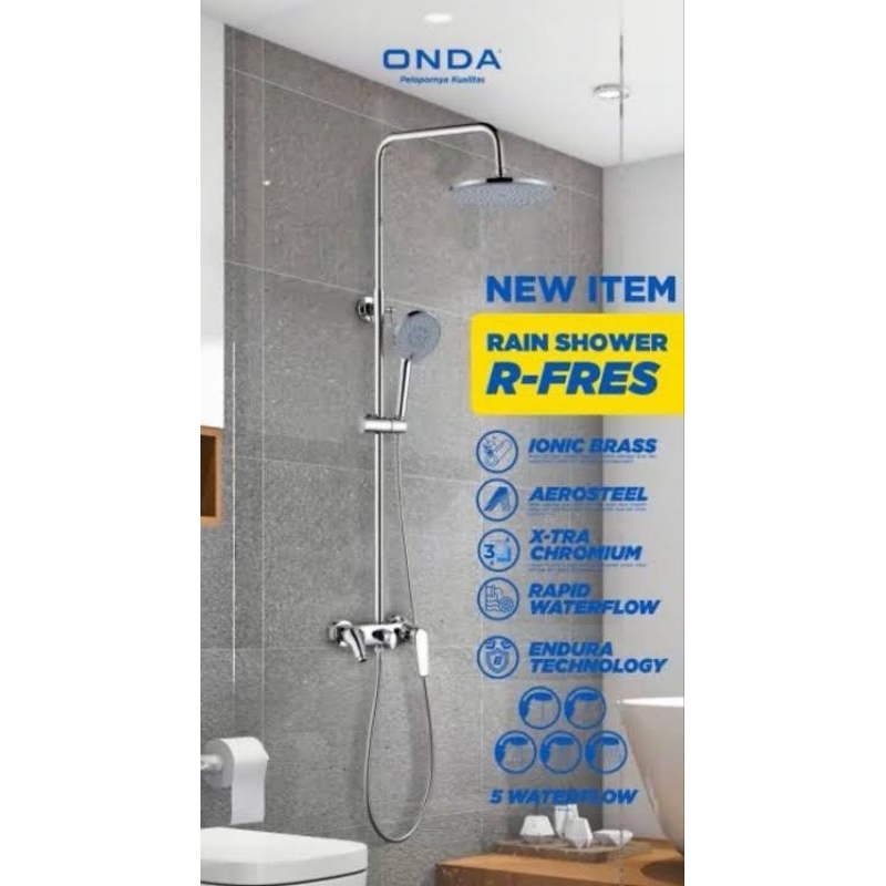 onda rain shower s fres