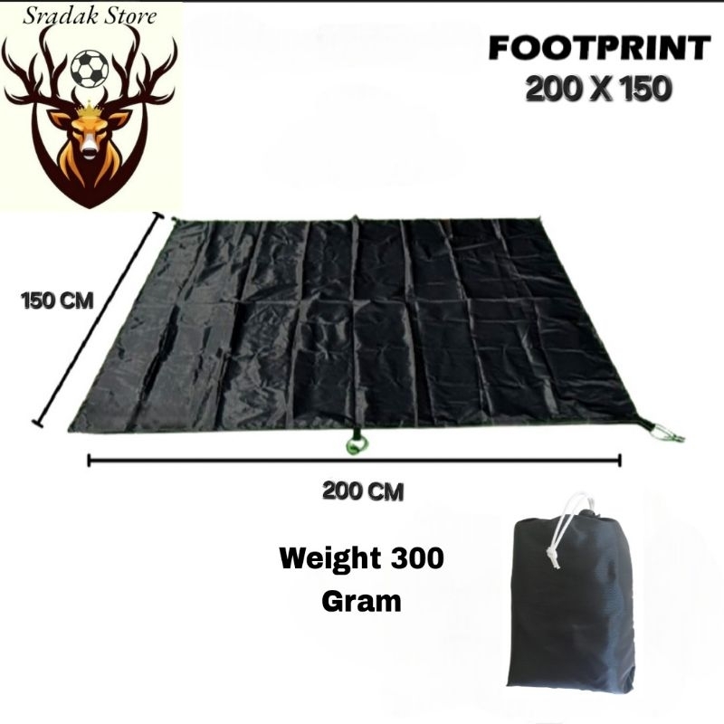 Footprint Ultraright/ Footprint 200x150/ Footprint Alas Tenda Simpel