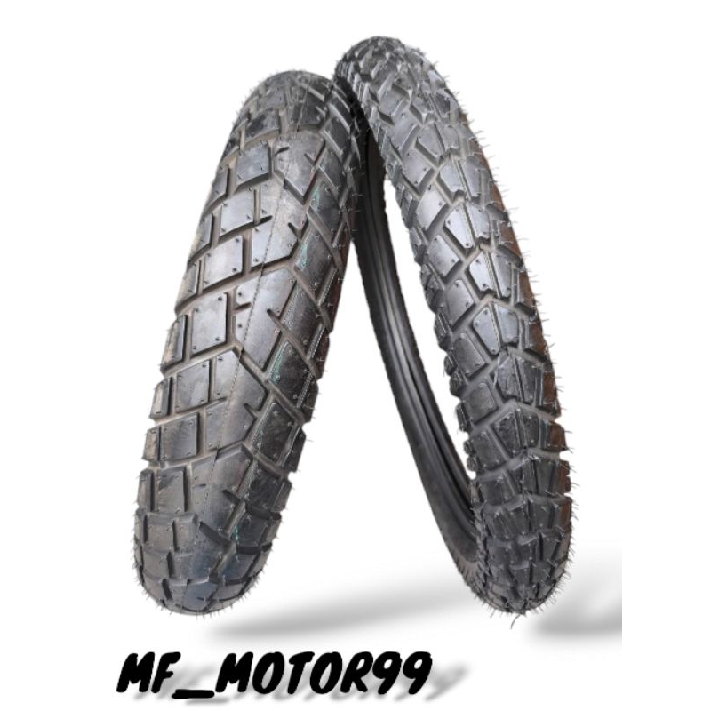 PROMO BAN PIRELLI SET 18/21 PNP KLX CRF WR TS125 XL125 TRAIL ODONG2 UKURAN 120/80-18 & 90/90-21 NEW 