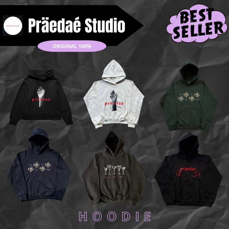 [Original 100%] Hoodie- Celestial / Blessed Youth Wasted Dark Grey / Hopeless Romantic Black - Broke