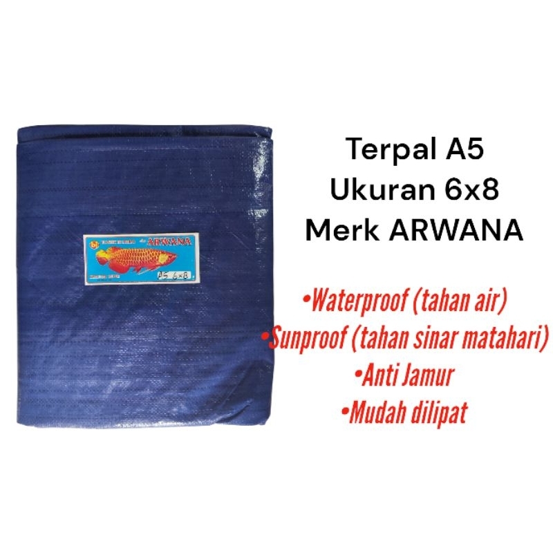 Terpal Plastik A5 Ukuran 6x8 meter | Terpal | Terpal A5 | Terpal Plastik A5