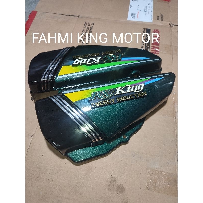 COVER BOK DOP AKI OLSAM RX KING HIJAU BOTOL LIST 1999 GRES BARU BUKAN ORIGINAL
