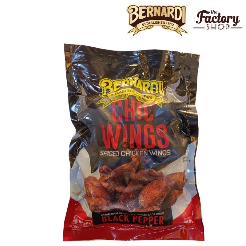 

Bernardi Spicy Chicken Wings Ori / Blackpapper / Ex Hot / Honey Mustard