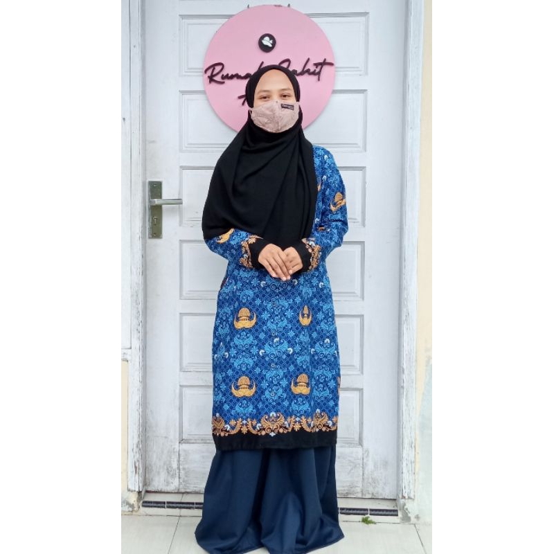 Gamis KORPRI Kurung Melayu (Furing) | Rumah Aisha