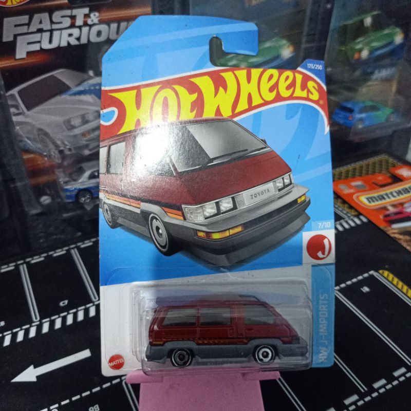 Hot Wheels Honda Toyota Van