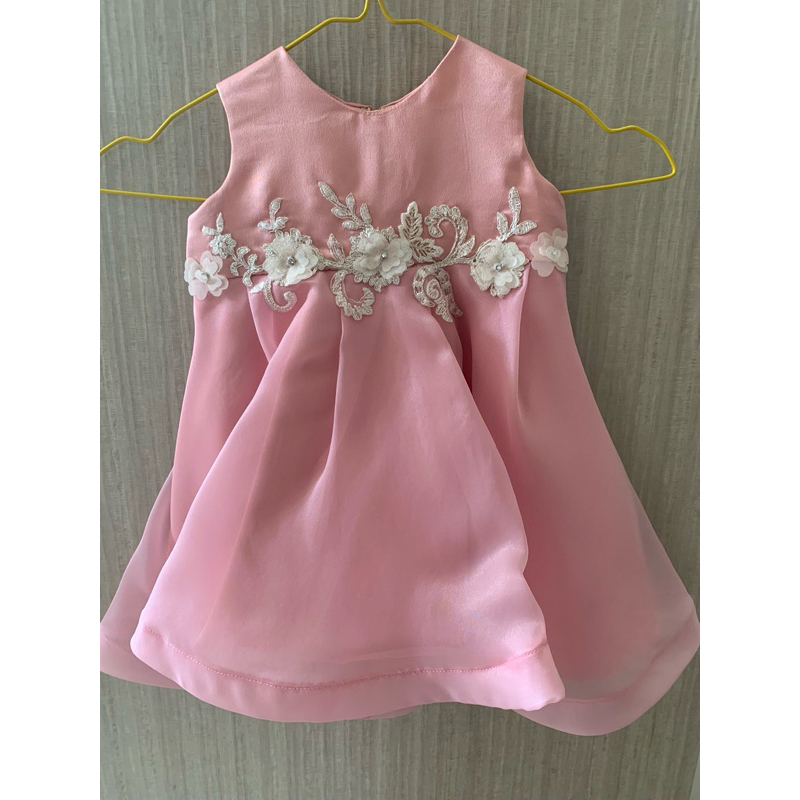 Preloved Dress Pesta Anak Perempuan  1 Tahun