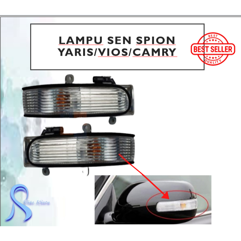 Lampu Sein Spion Yaris/ Lampu Sen Spion Vios/ Lampu Sein Spion Camry - Sen Vios Lama