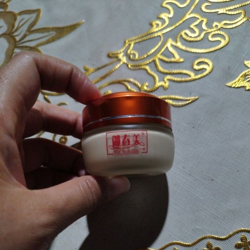 yu chun mei gold ganoderma krim siang/day cream ori herbal
