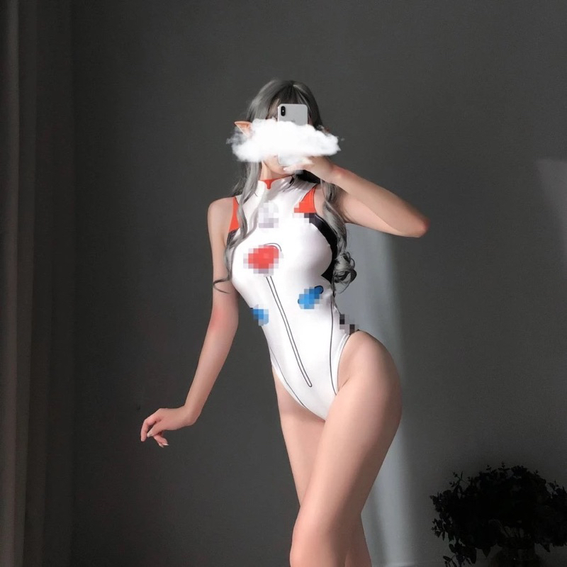 ✨READY✨ Lingerie Anime Evangelion Overwatch Marvel Rei Ayanami Dva body suit sexy