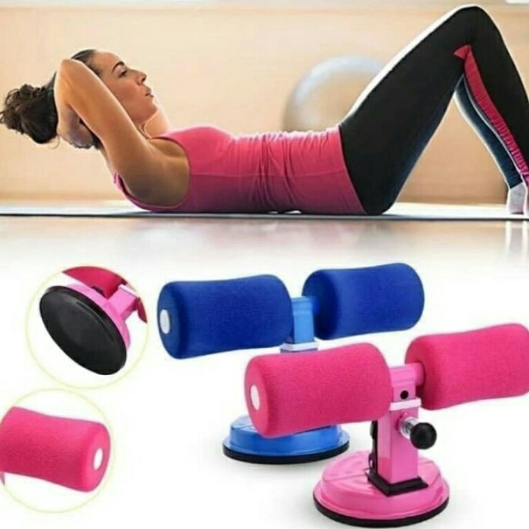 Ready Murah Alat sit up stand holder fitness gym alat bantu olahraga sit up penahan kaki sit up bar 