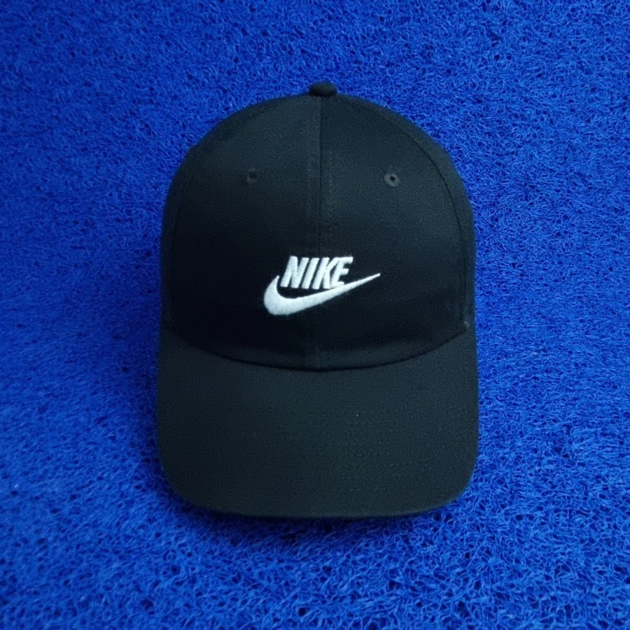 topi nike hitam katun second original