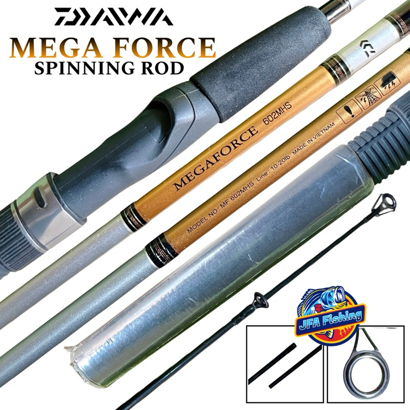Joran Spinning Rod Daiwa MEGAFORCE 602 10-20Lb
