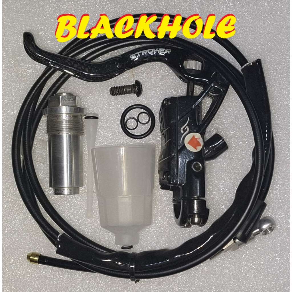 Left hand brake. Rem belakang tangan kiri  KTM Husqvarna bukan rekluse .