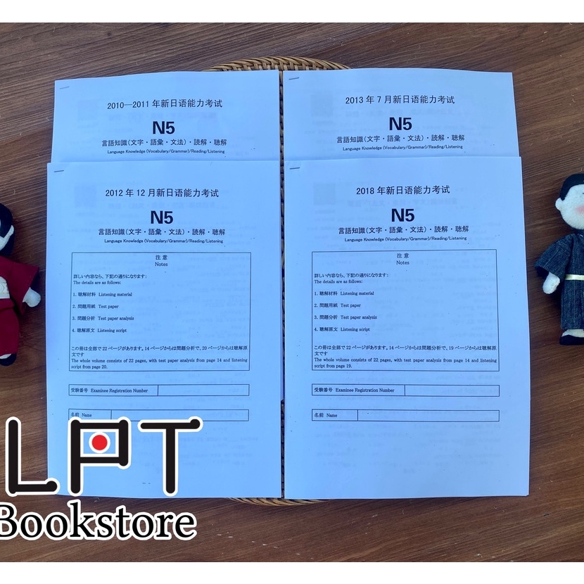 KI3 Kumpulan Soal JLPT N5 ASLI