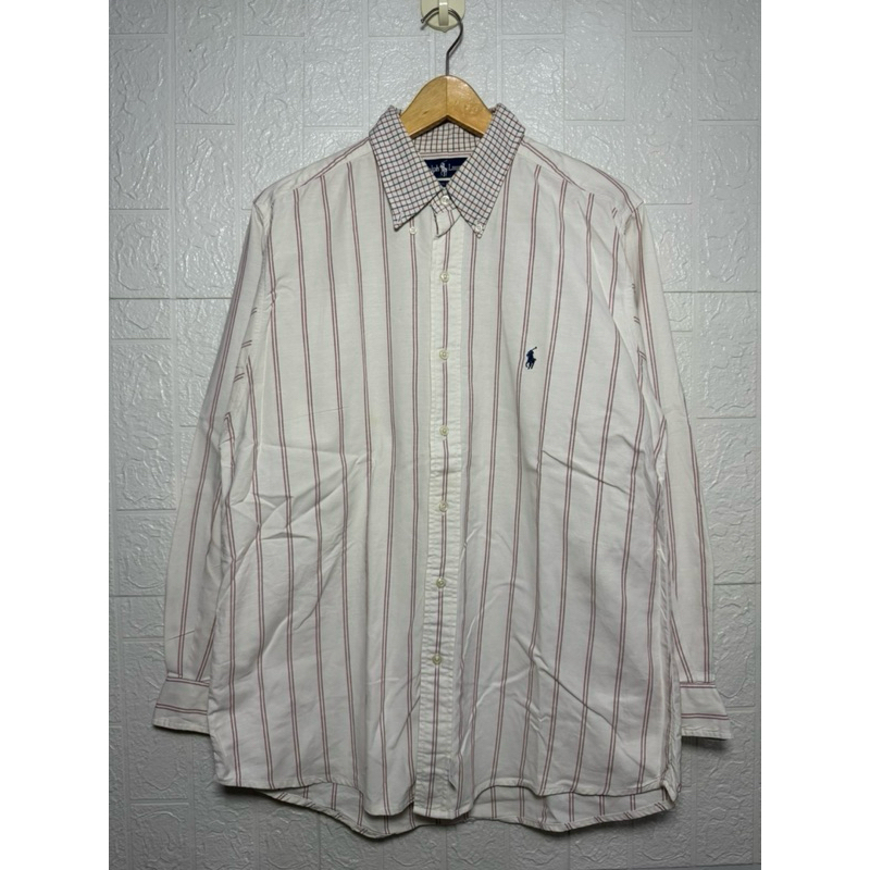 RALPH LAUREN STRIPED SHIRt XL