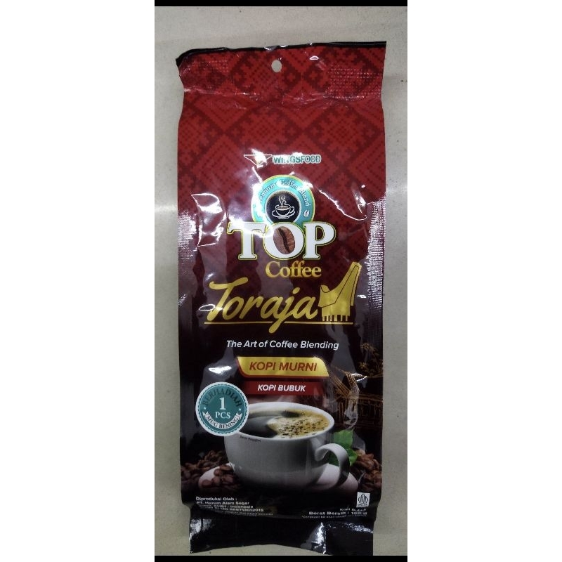 

TOP KOPI TORAJA 158gr FREE GELAS