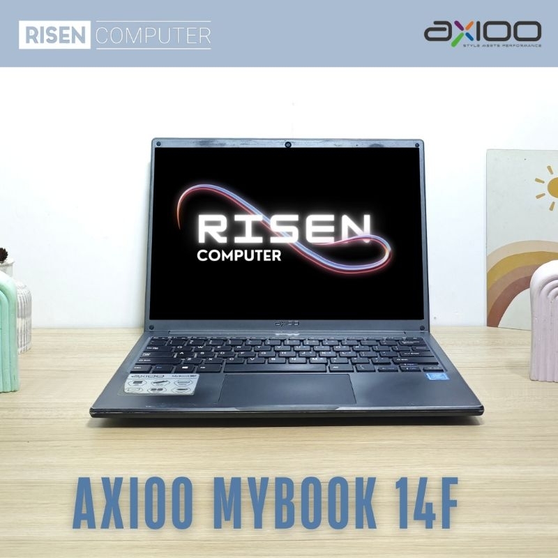 Second LAPTOP AXIOO MYBOOK 14F Intel Celeron N4020 RAM 4GB SSD 128GB Notebook 13,3inch Seken Bekas