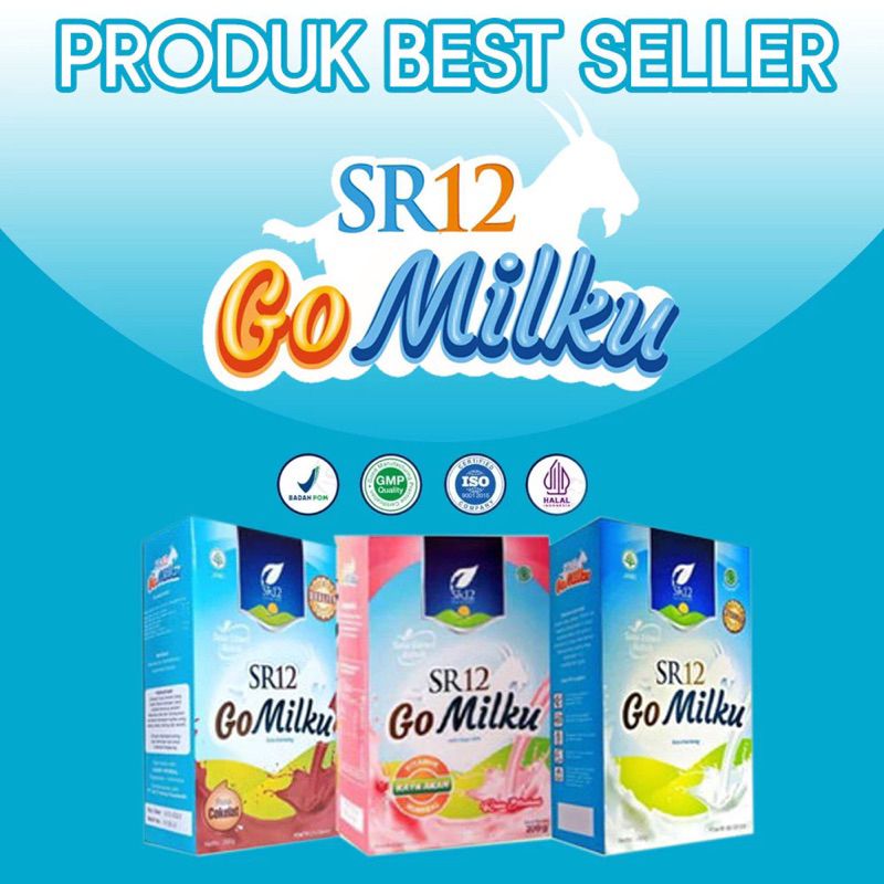 

SUSU GO MILKU SR12 SUSU KAMBING ETAWA 200gr