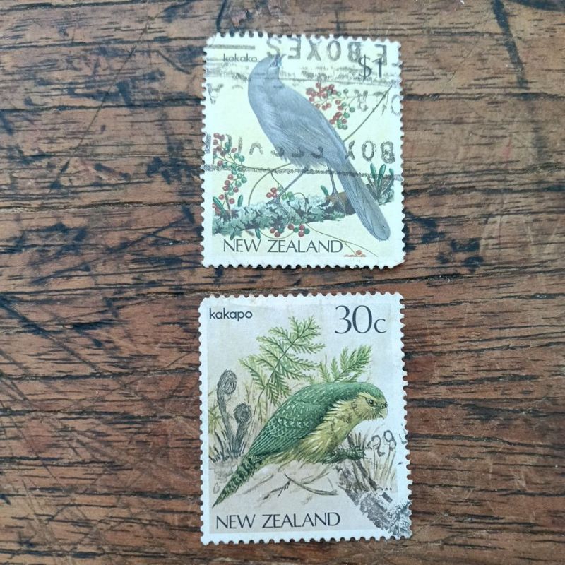 

perangko bekas New Zealand