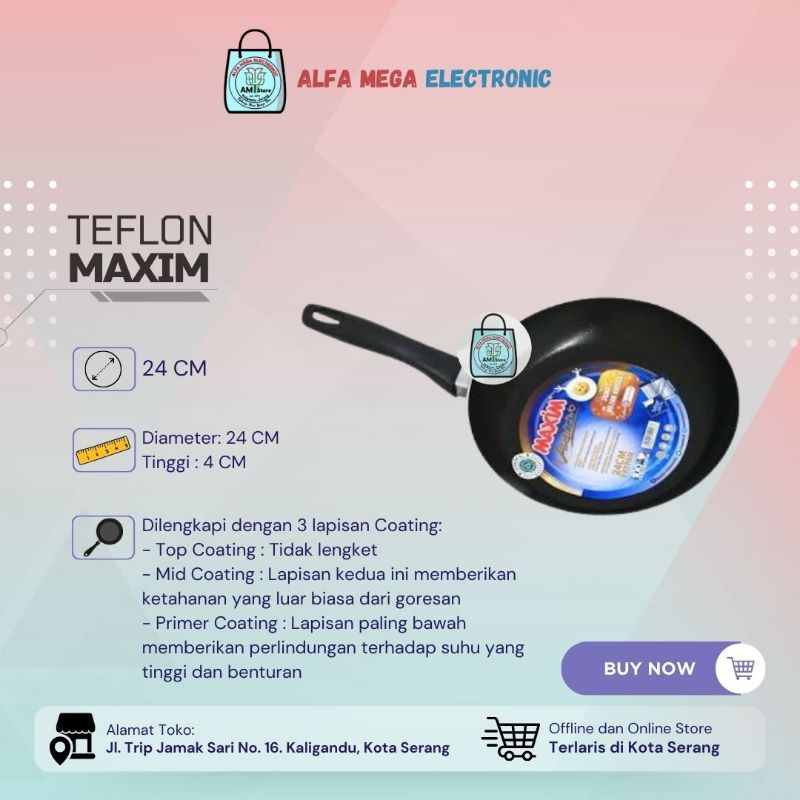 Teflon Maxim 24 CM