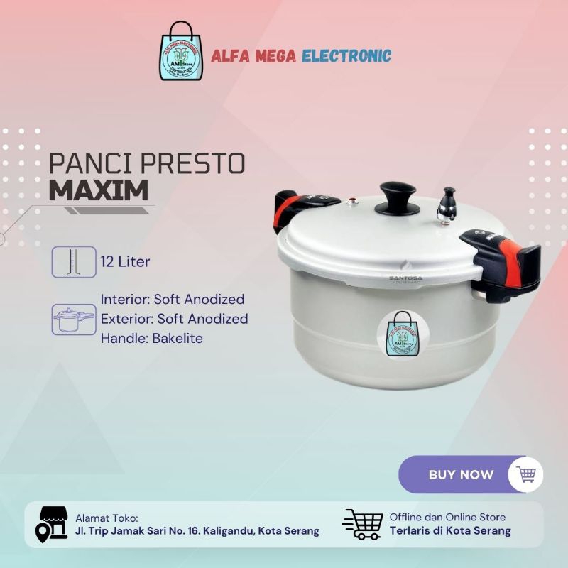 Panci Presto Maxim 12 Liter