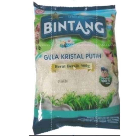 

Gula Pasir Bintang 900 gr