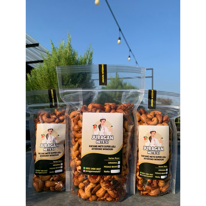 

Kacang Mete Mede Pedas Manis 500gr