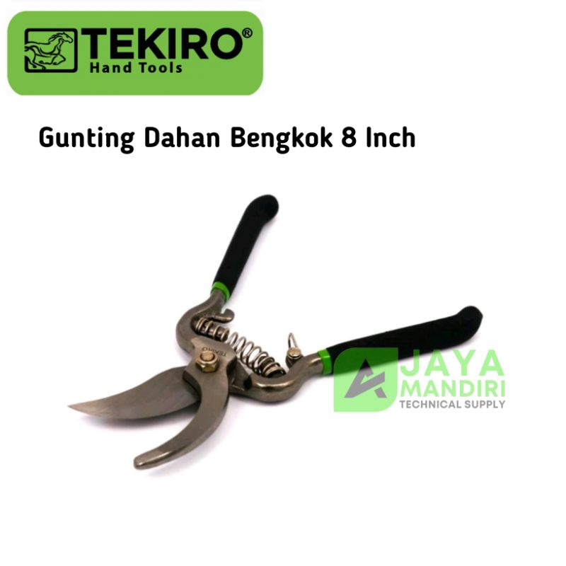 Gunting Dahan Bengkok 8" Tekiro / Tekiro Gunting Ranting Pohon 8 Inch