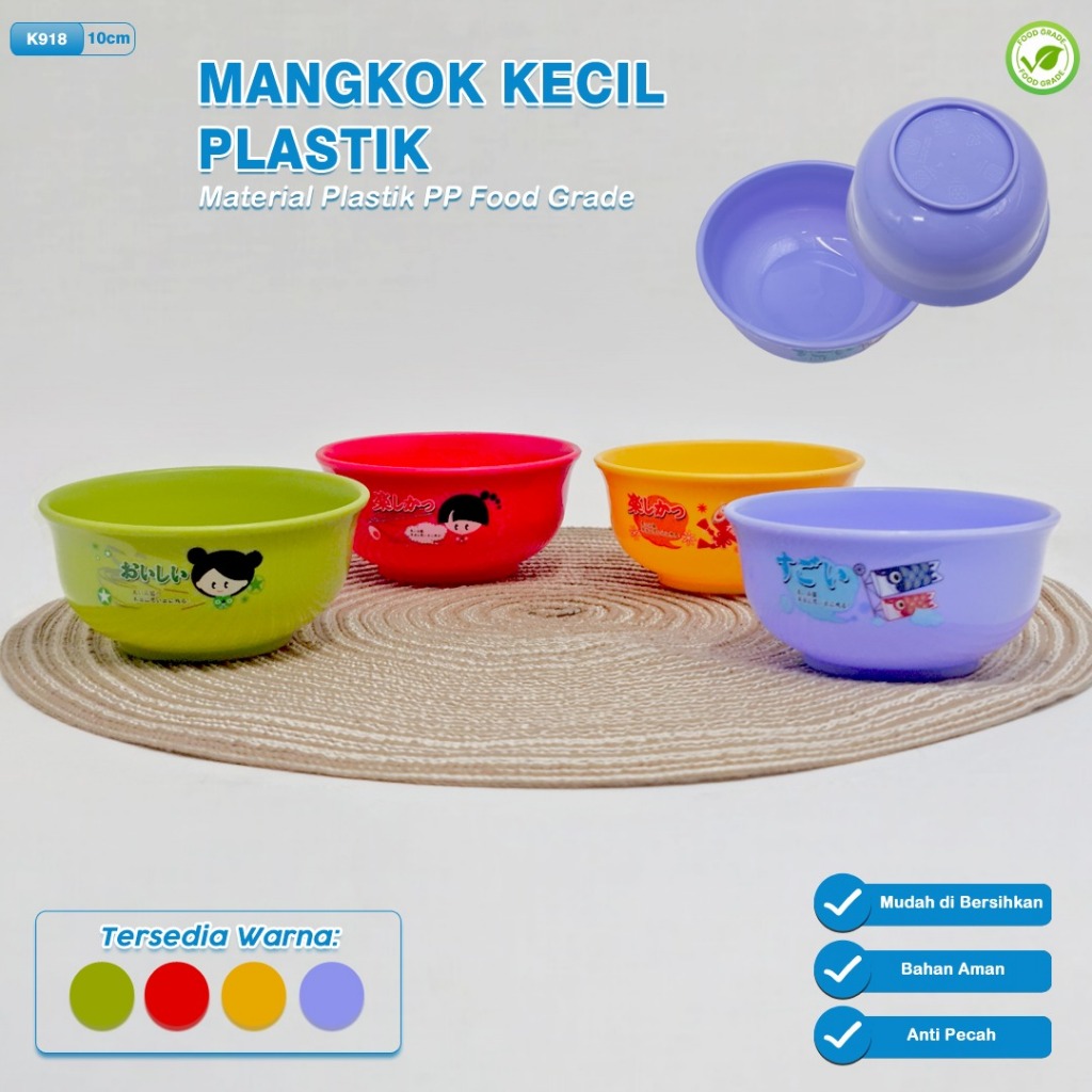 MANGKUK BAHAN PLASTIK MANGKUK SET KECIL KUAH