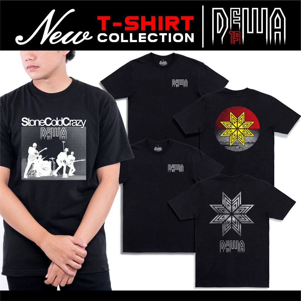 KAOS DEWA 19 - SABLON DISCHARGE INK