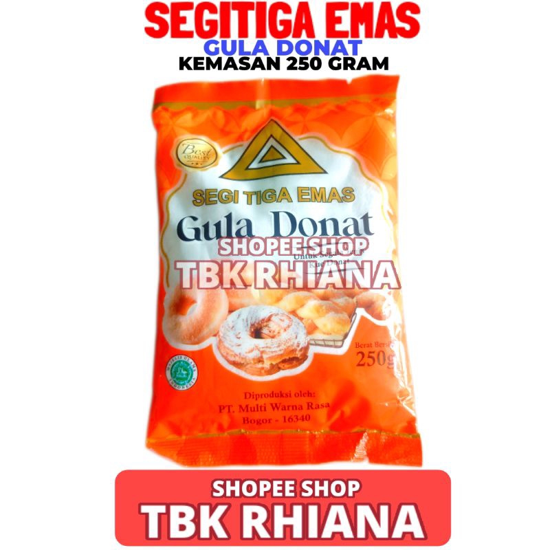 

Segitiga Emas Gula Donat 250gr