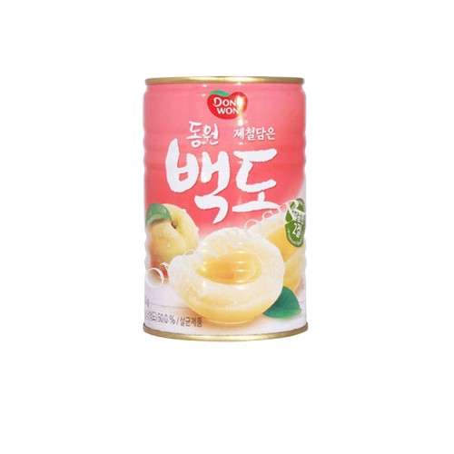 

DONGWON CANNED WHITE PEACH 400g