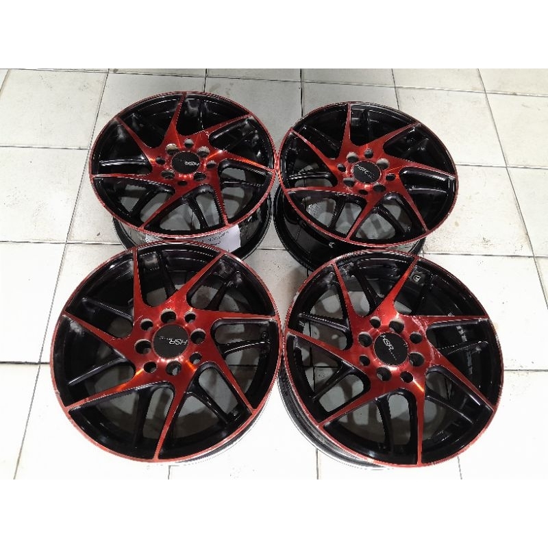 Velg Mobil Second WURZBURH HSR R15 Brio Yaris Ayla Xenia Avanza Livina