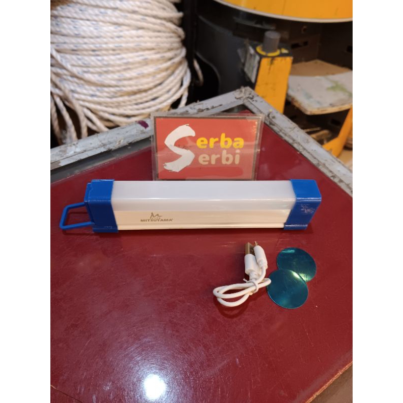 (MS-E7610 USB) Lampu emergency led rechargeable