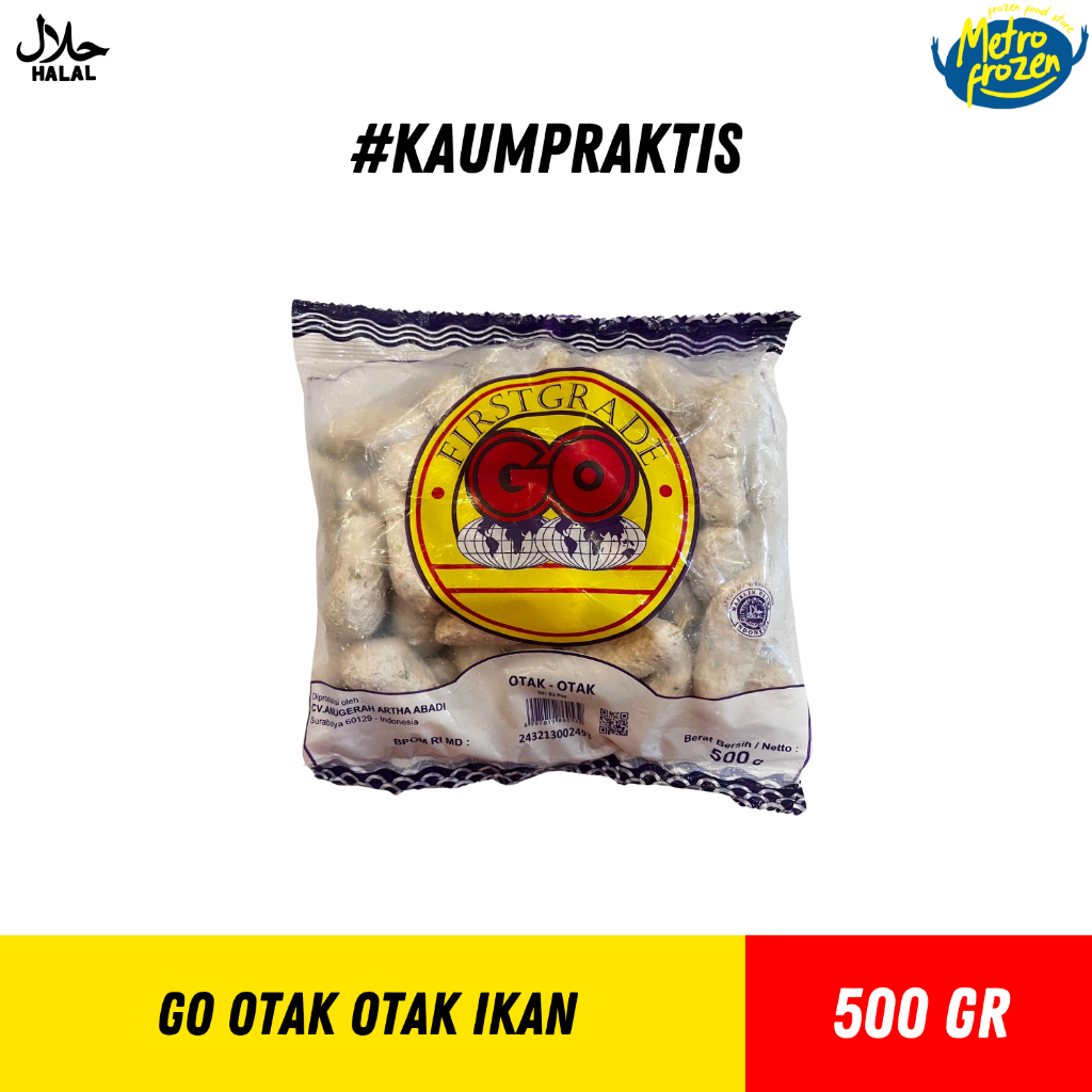 

GO OTAK-OTAK IKAN 500GR // Go Otak-otak ikan 500gr // Go otak ikan instan // Go otak-otak ikan Banjarmasin 500gr // go bakso ikan