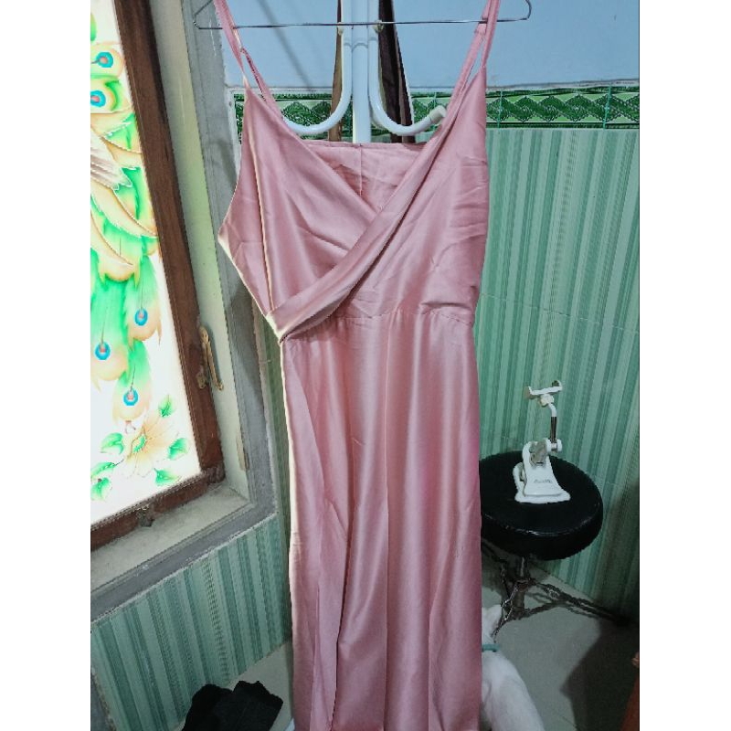 preloved dress satin