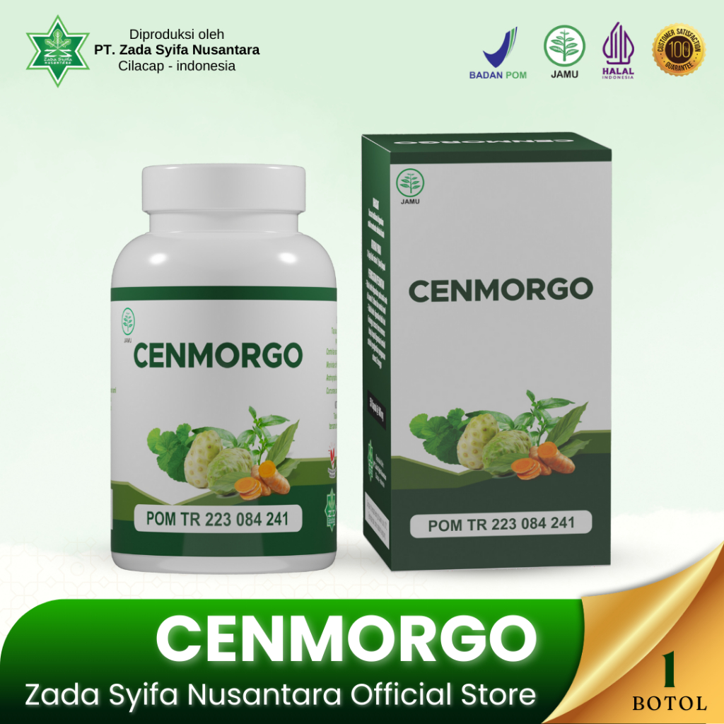 Zada Syifa Nusantara - Cenmorgo - 50 Kaps Obat Stroke Kapsul
