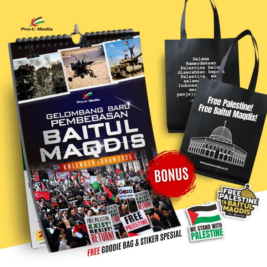 

Kalender 2025 Spesial Series Baitul Maqdis Palestina Masjidil Aqsha Kalender Dinding Tahun 2025 Penerbit Pro-U Media