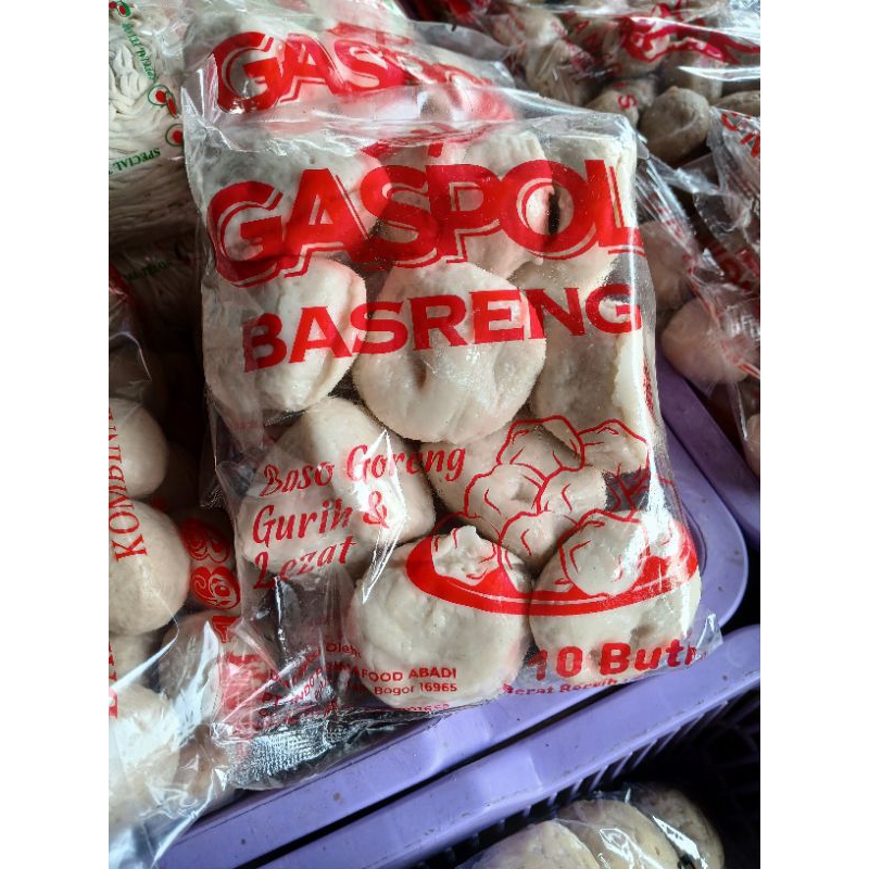 

Bakso Goreng Basreng Gaspol Isi 10 pcs