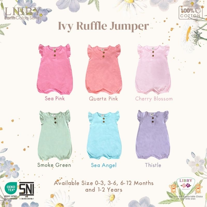 Libby ivy ruffle jumper | jumper bayi
