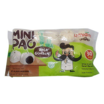 

Umiami Minipao Rasa Coklat isi 30 Pcs