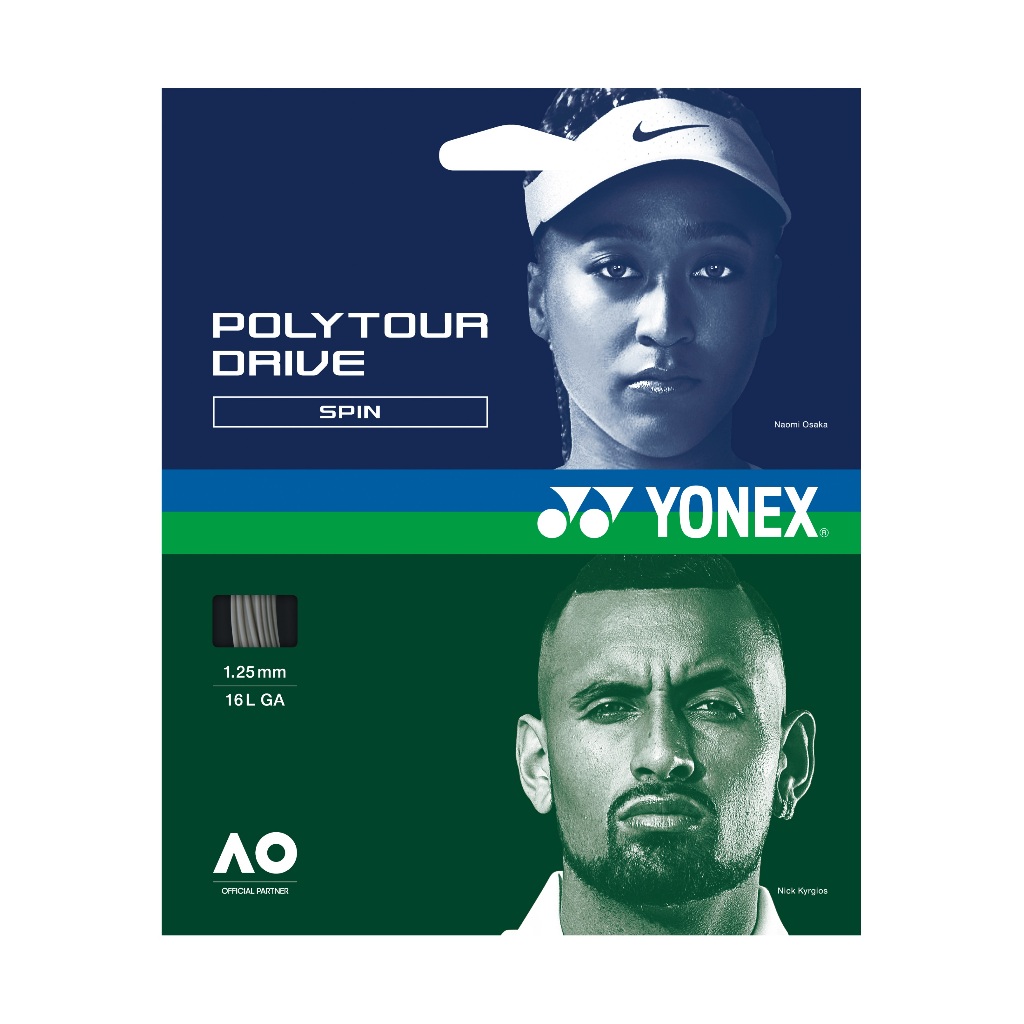 Senar Raket Tenis / Tennis YONEX POLYTOUR DRIVE ORIGINAL