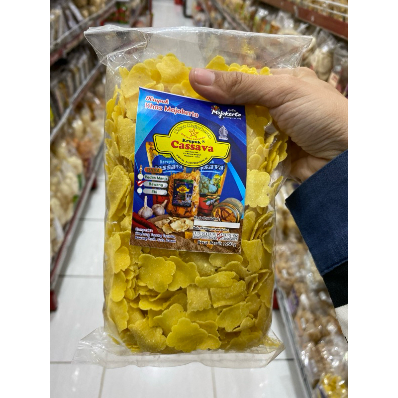 

Kerupuk Cassava Mentah Berat 250 Gram
