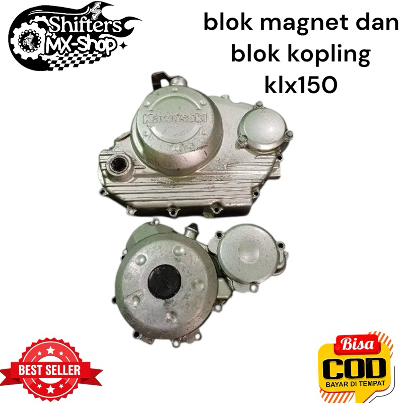 blok magnet dan blok kopling set original copotan klx bf