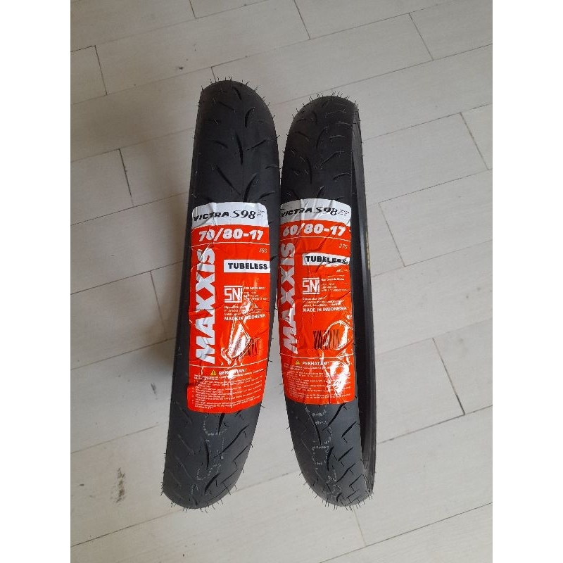 Paket ban 60/80 17 70/80 17 Maxxis Victra