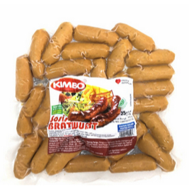 

Kimbo Sosis Sapi Cocktail Bratwurst 450 Gram