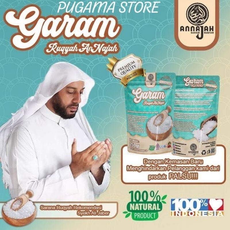 

GARAM RUQIAH AN'NAJAH 250GR ORIGINAL