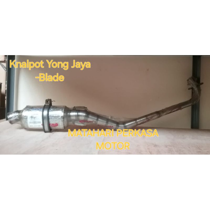 KNALPOT YONG JAYA UNTUK MOTOR BLADE