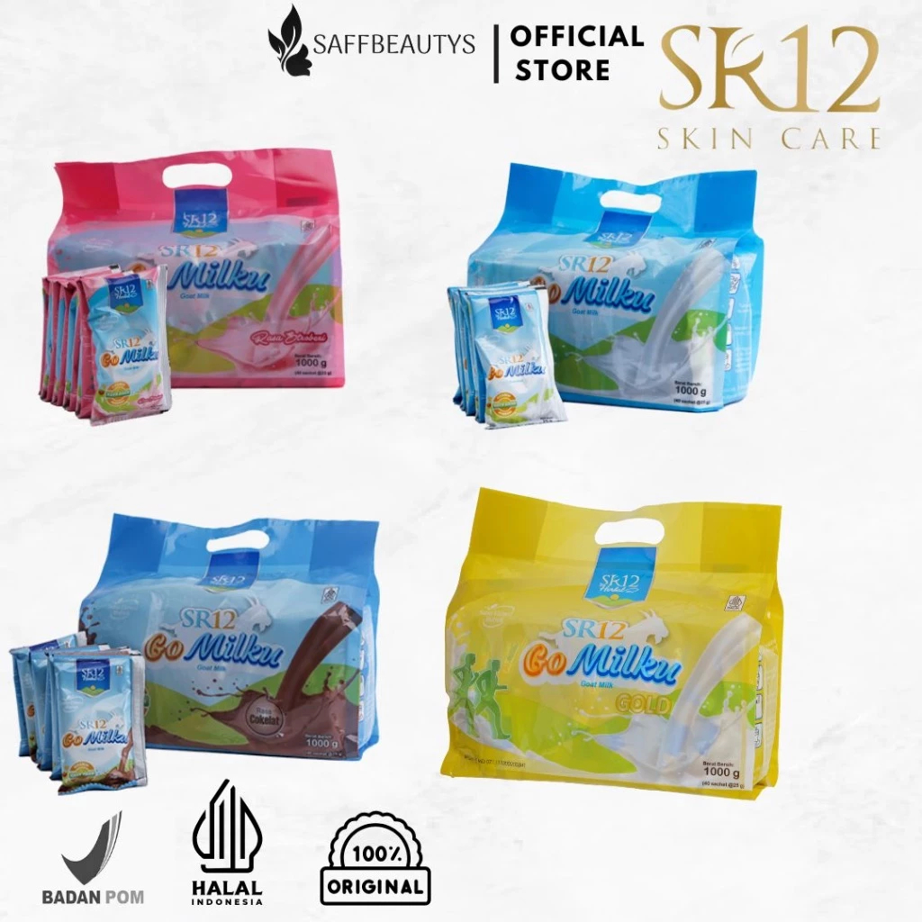 

SR12 Go Milku Susu Kambing Etawa Kemasan Bag Isi 40 Sachet